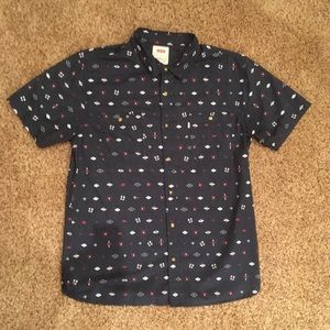 Levi’s Men’s Short Sleeve Aztec Button-Up Shirt